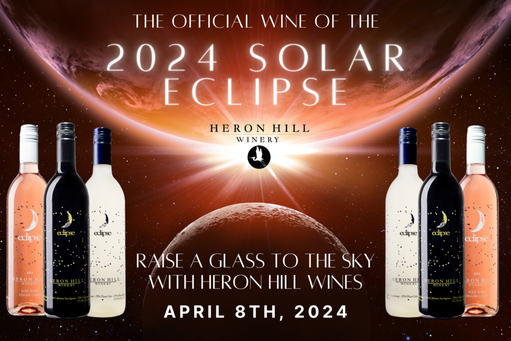 Heron Hill Winery Celebrates The Solar Eclipse With Exclusive Eclipse